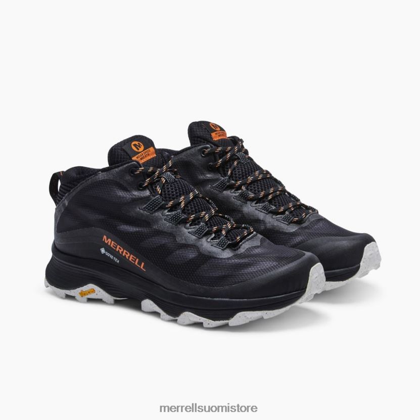 moabin nopeus mid gore-tex (j135409) Merrell miehet 2RR88X189 musta kenkiä