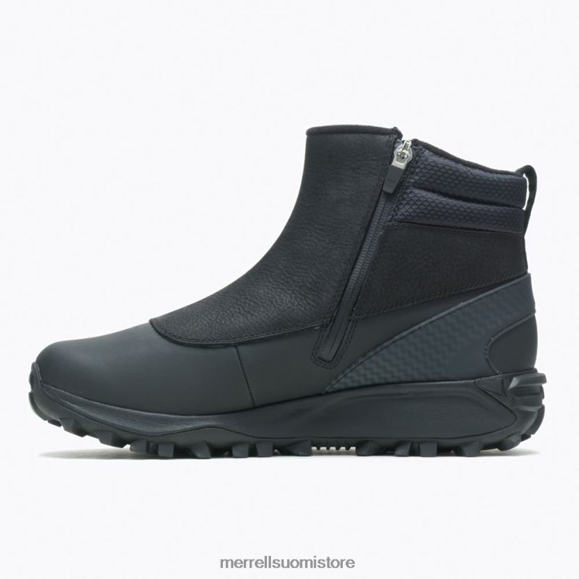 thermo kiruna mid zip vedenpitävä (j035049) Merrell miehet 2RR88X757 musta/monumentti kenkiä