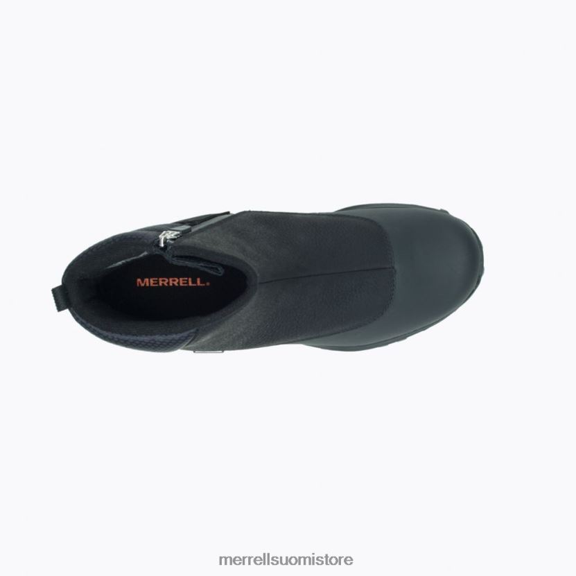 thermo kiruna mid zip vedenpitävä (j035049) Merrell miehet 2RR88X757 musta/monumentti kenkiä