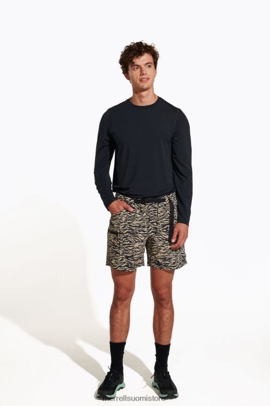 arjen pitkähihainen t-paita tencelillä (jmf26597-010) Merrell miehet 2RR88X336 musta vaatteet