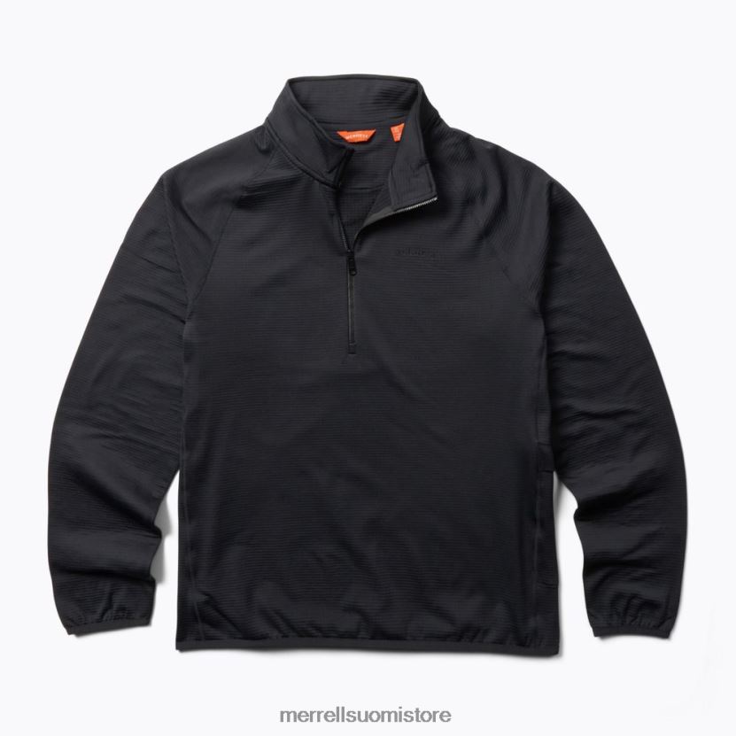 geotex 1/4 zip (jms26326-010) Merrell miehet 2RR88X414 musta vaatteet