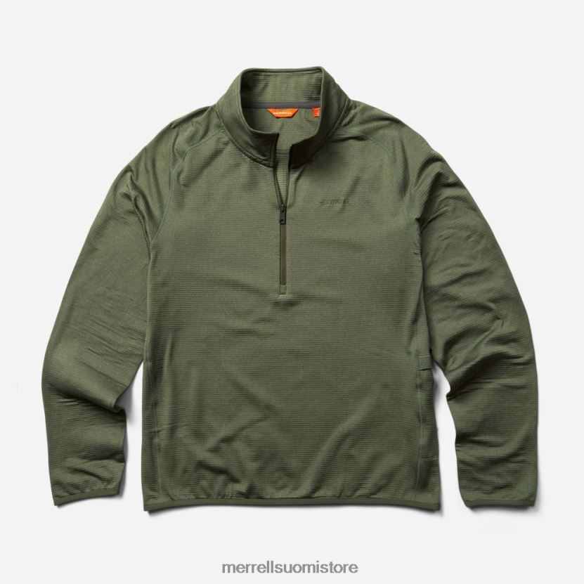 geotex 1/4 zip (jms26326-327) Merrell miehet 2RR88X415 pölyinen oliivi kanerva vaatteet