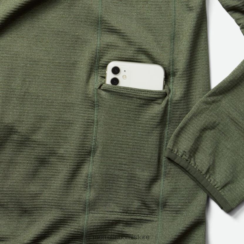 geotex-täysvetoketjuhuppari (jms26325-327) Merrell miehet 2RR88X551 pölyinen oliivi kanerva vaatteet