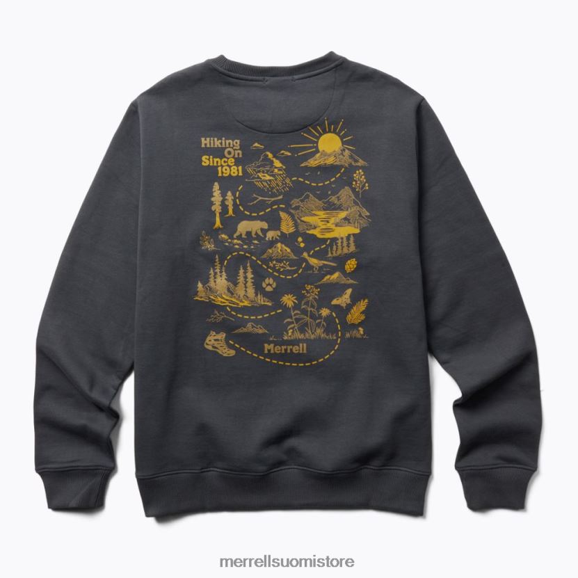 life\'s an adventure crew kaula fleece (jmf26623-425) Merrell miehet 2RR88X697 intia muste vaatteet
