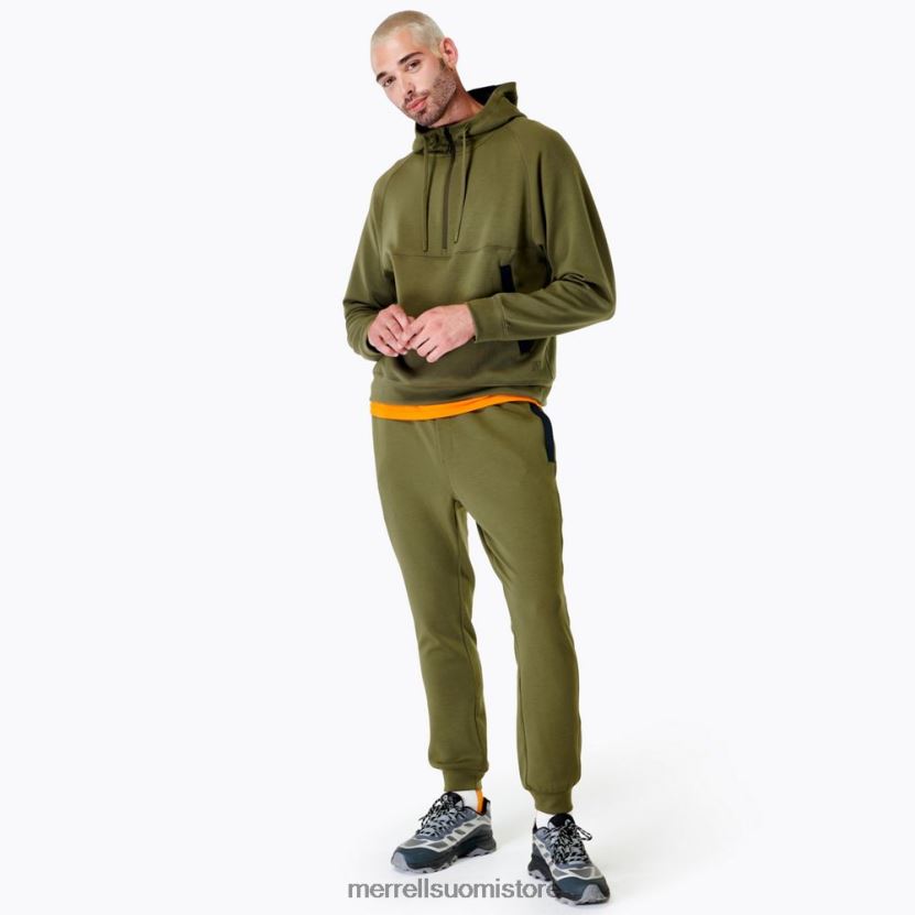 momentum hoody (jms26762-326) Merrell miehet 2RR88X159 pölyinen oliivi vaatteet