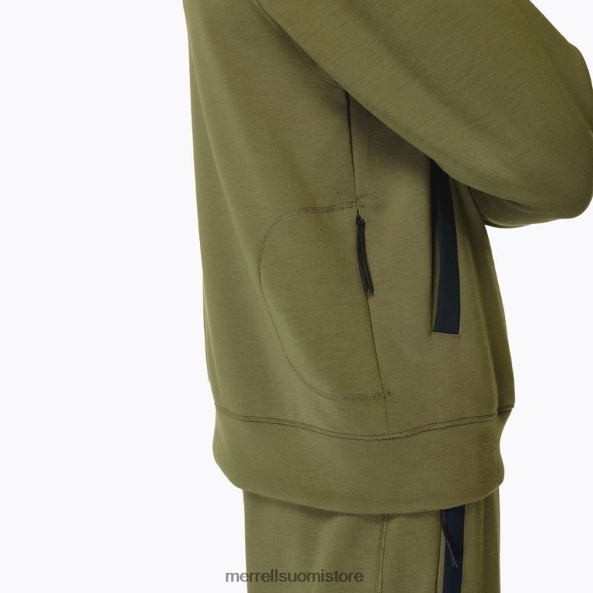 momentum hoody (jms26762-326) Merrell miehet 2RR88X159 pölyinen oliivi vaatteet