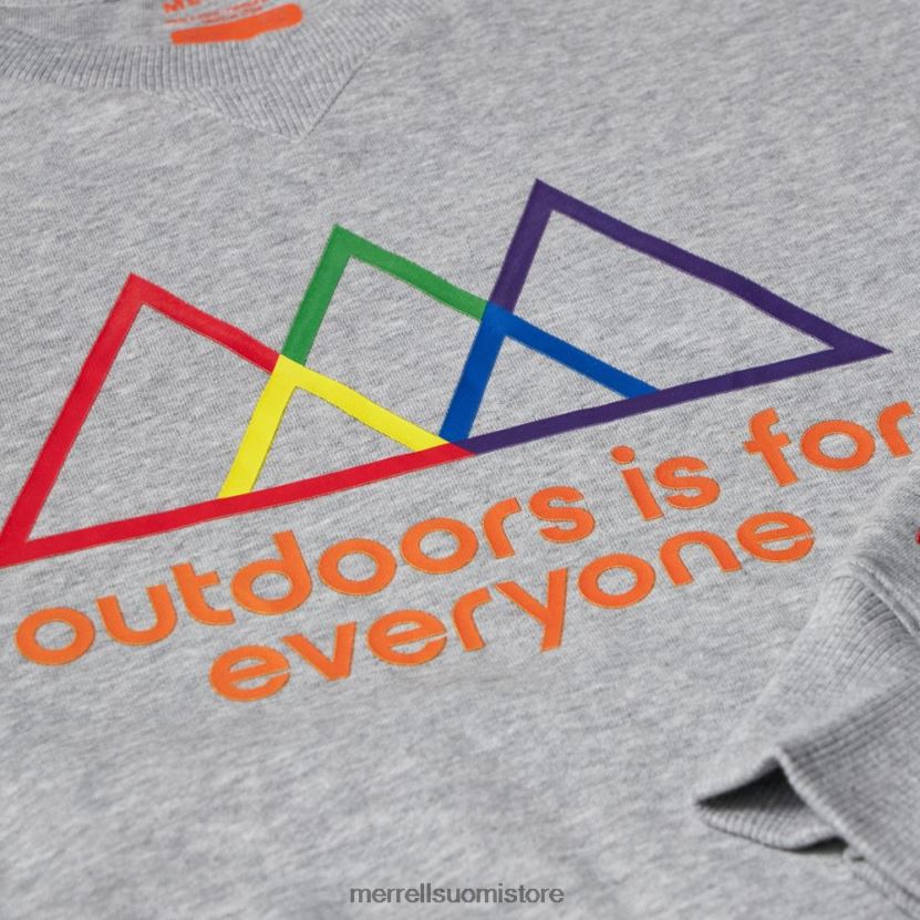 ulkoilu on kaikille pyöreäkaula-paita (jms26875-050) Merrell miehet 2RR88X748 kanervan harmaa vaatteet