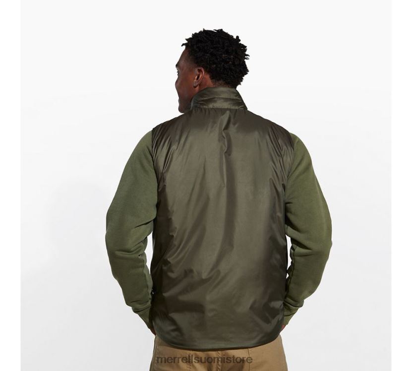 geotex-eristetty liivi (jms26416-326) Merrell miehet 2RR88X590 pölyinen oliivi vaatteet