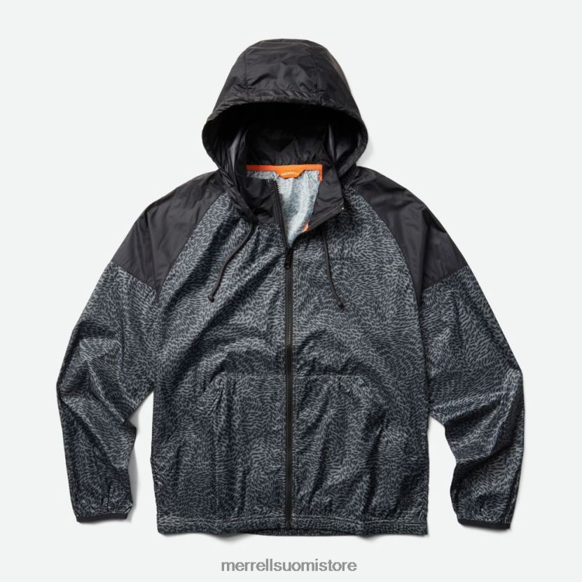 leppä pakattava tuulenkuori (jms26322-903) Merrell miehet 2RR88X776 rock mini camo printti vaatteet