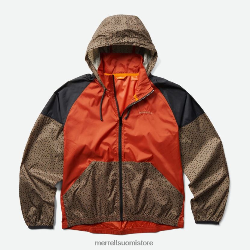 leppä pakattava tuulenkuori (jms26322-933) Merrell miehet 2RR88X775 savi/seepia sävy vaatteet
