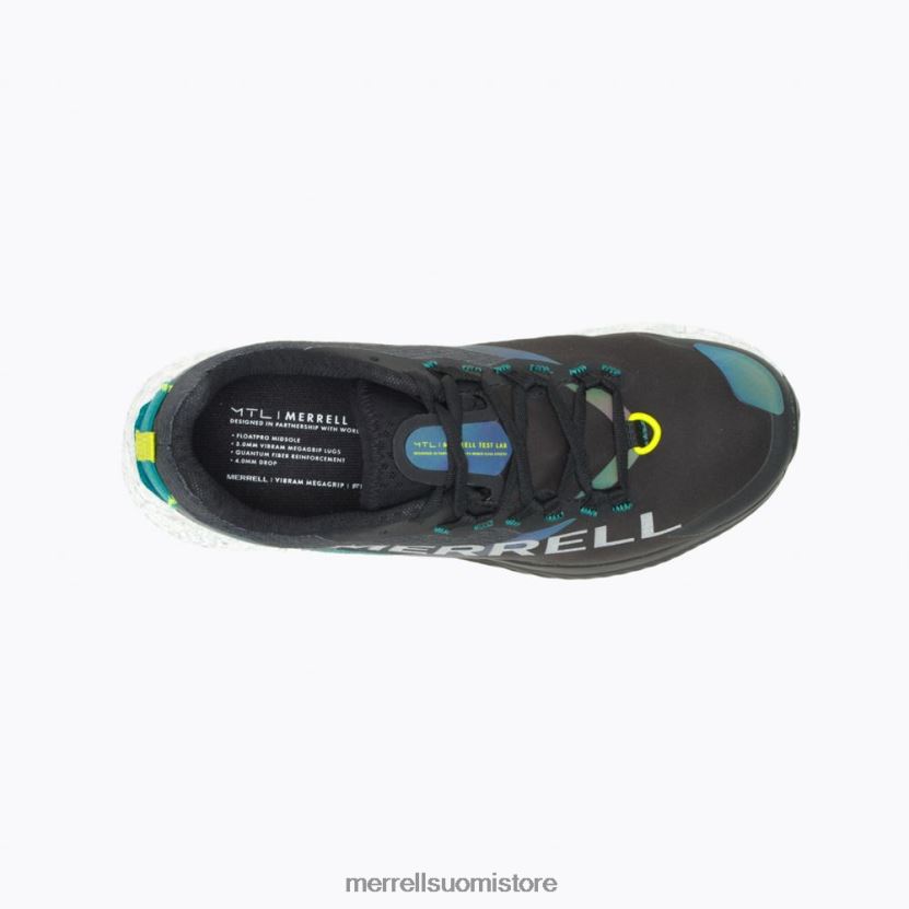 mtl long sky 2 shield (j067432) Merrell naiset 2RR88X1203 musta/jade kenkiä