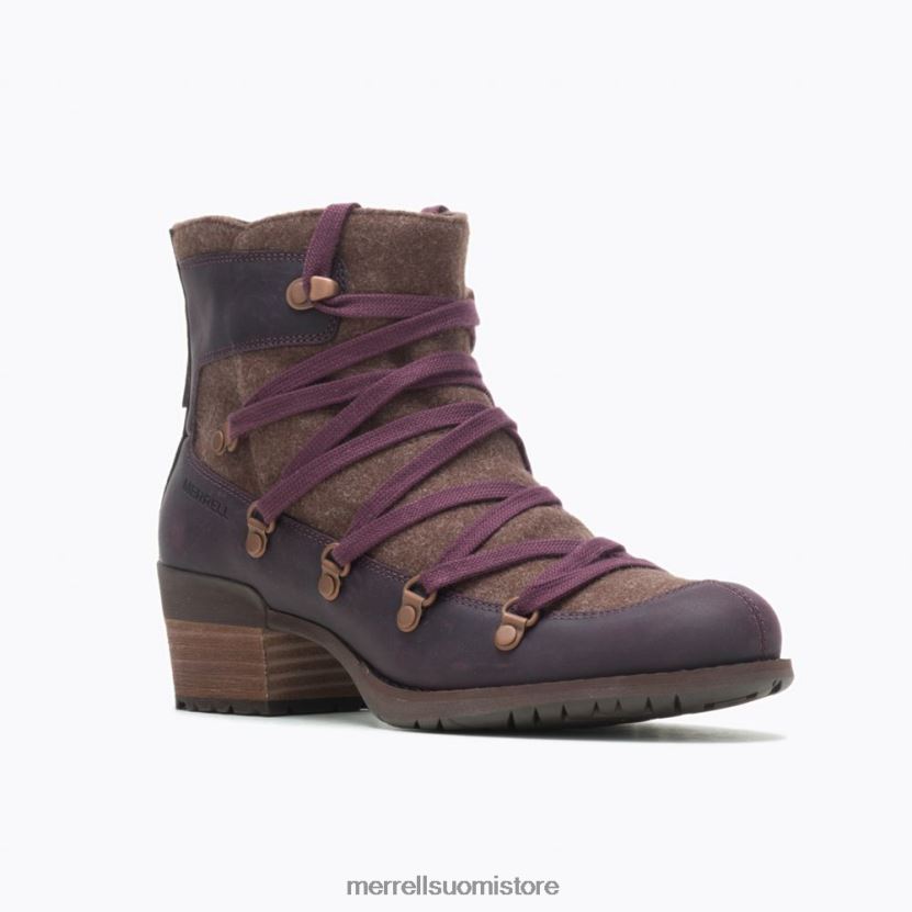 shiloh ii lämmin (j004826) Merrell naiset 2RR88X1122 viininpunainen kenkiä