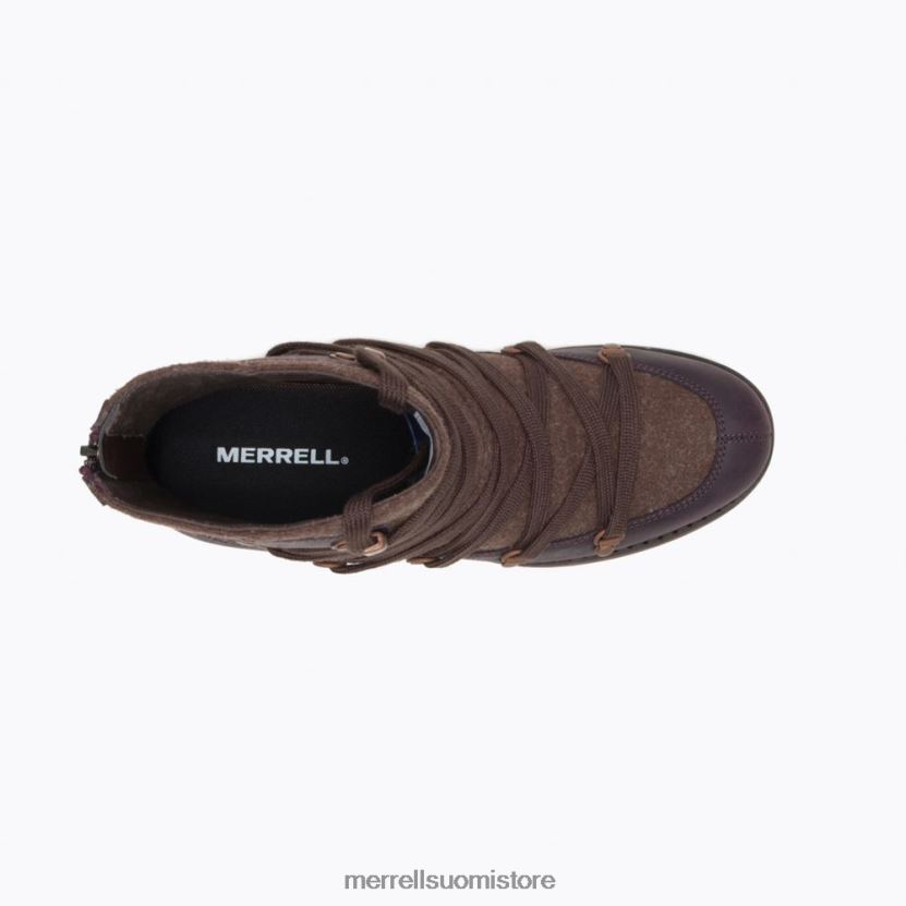 shiloh ii lämmin (j004826) Merrell naiset 2RR88X1122 viininpunainen kenkiä