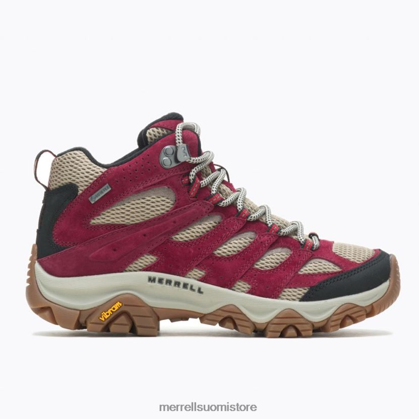 moab 3 mid gore-tex (j036866) Merrell naiset 2RR88X897 cabernet kenkiä