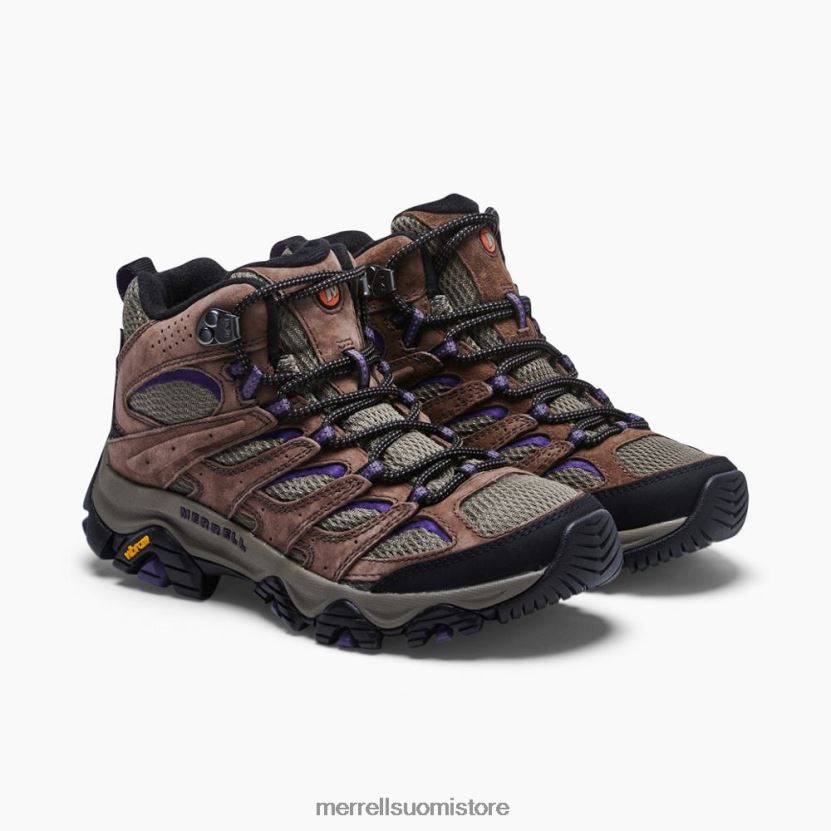 moab 3 mid (j035870) Merrell naiset 2RR88X1036 ruskea/violetti kenkiä