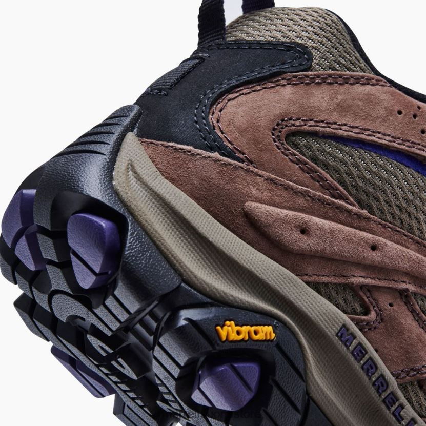 moab 3 mid (j035870) Merrell naiset 2RR88X1036 ruskea/violetti kenkiä