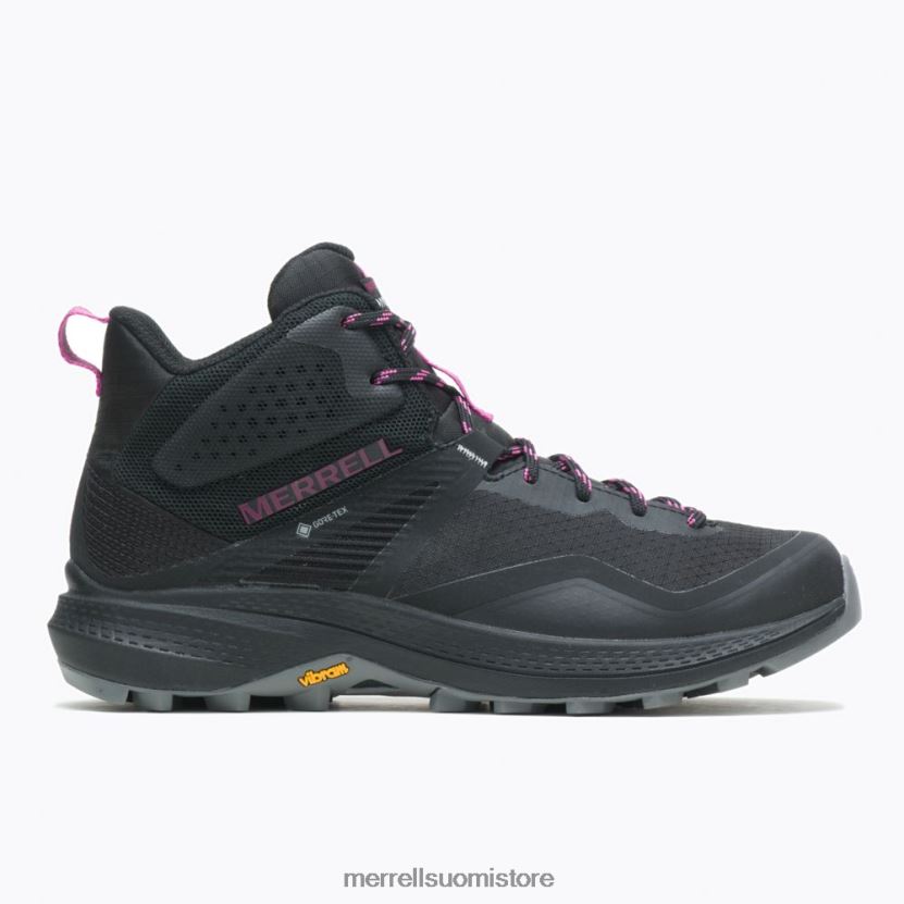 mqm 3 mid gore-tex (j135520) Merrell naiset 2RR88X1165 musta/fuksia kenkiä