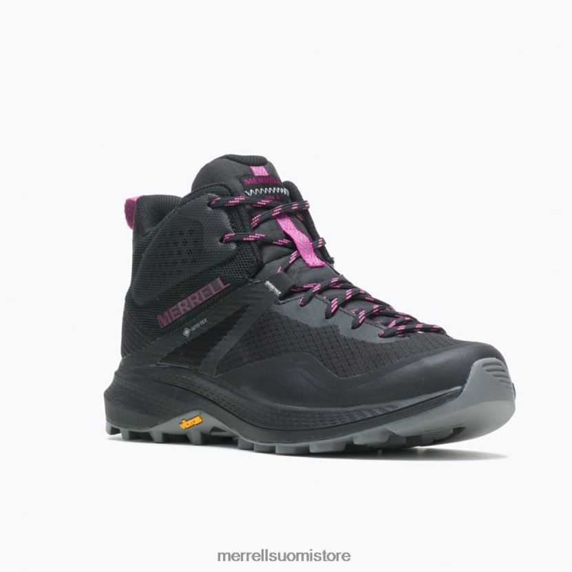 mqm 3 mid gore-tex (j135520) Merrell naiset 2RR88X1165 musta/fuksia kenkiä