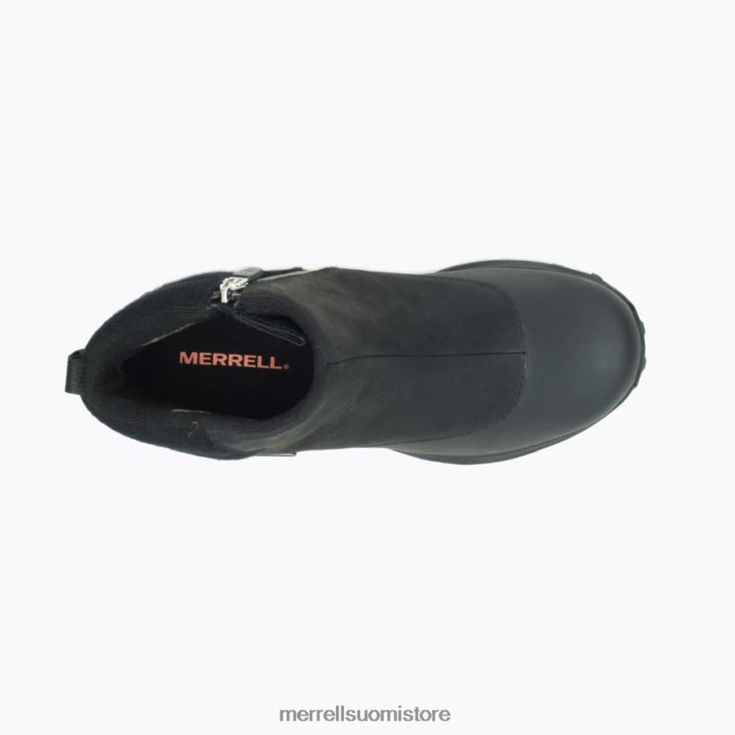thermo kiruna mid zip vedenpitävä (j035090) Merrell naiset 2RR88X1328 musta/kanava kenkiä