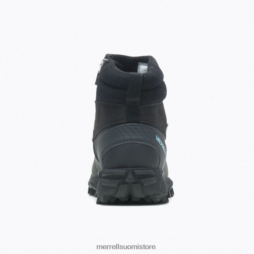 thermo kiruna mid zip vedenpitävä (j035090) Merrell naiset 2RR88X1328 musta/kanava kenkiä