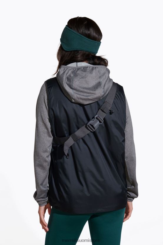 geotex-eristetty liivi (jws26417-010) Merrell naiset 2RR88X1290 musta vaatteet