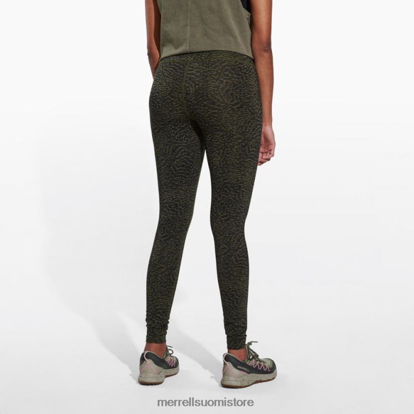 liiku aina tiukasti (jw25945-323) Merrell naiset 2RR88X1022 pölyinen oliivi mini camo printti vaatteet