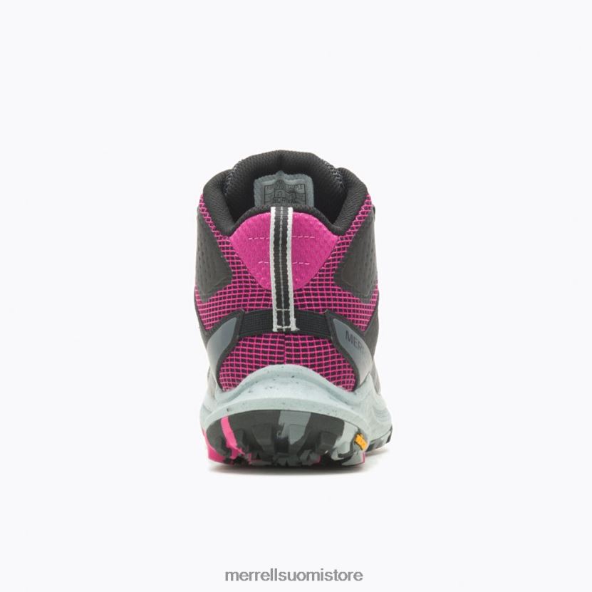 antora 3 mid vedenpitävä (j067582) Merrell sukupuolineutraali 2RR88X1084 musta/fuksia kenkiä