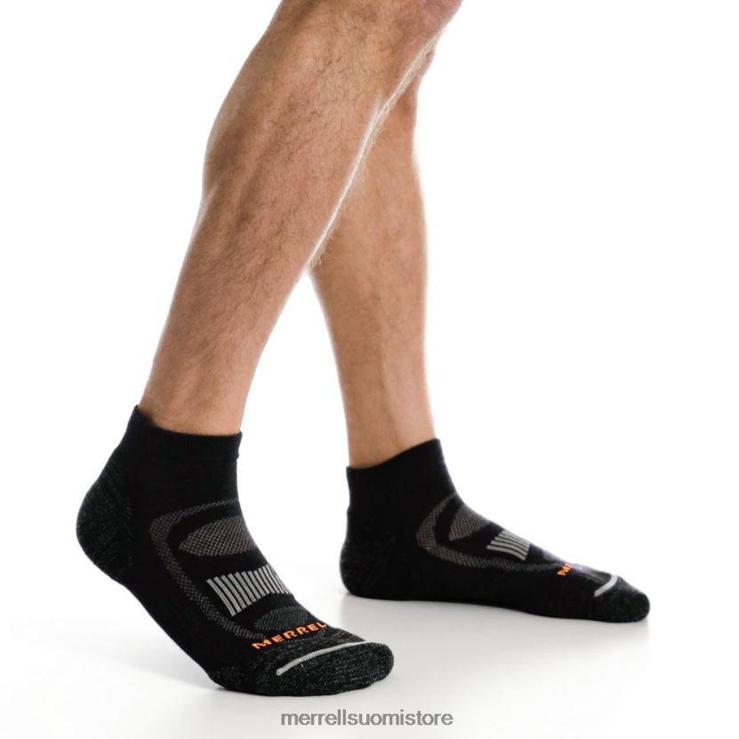 kaavoitetut matalat retkeilijäsukat (jsf25749-012) Merrell sukupuolineutraali 2RR88X523 onyx Lisätarvikkeet