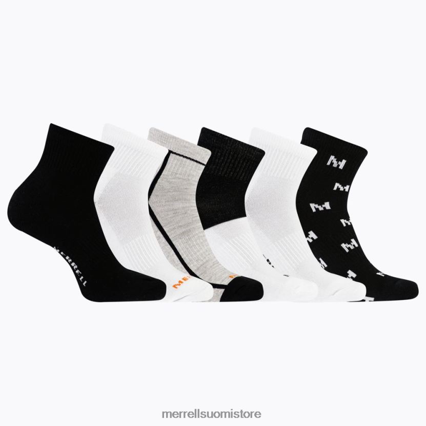 tyynyn neljännes 6 pakkaus (jss27019-001) Merrell sukupuolineutraali 2RR88X221 musta lajitelma Lisätarvikkeet