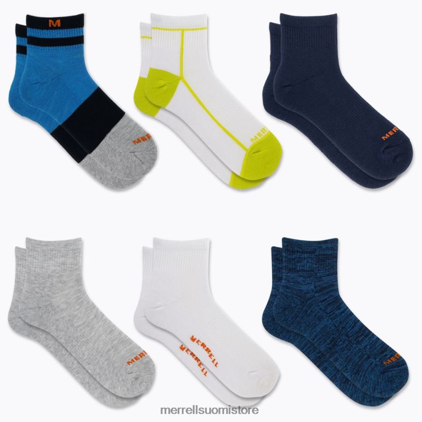 tyynyn neljännes 6 pakkaus (jss27019-431) Merrell sukupuolineutraali 2RR88X222 sininen lajitelma Lisätarvikkeet