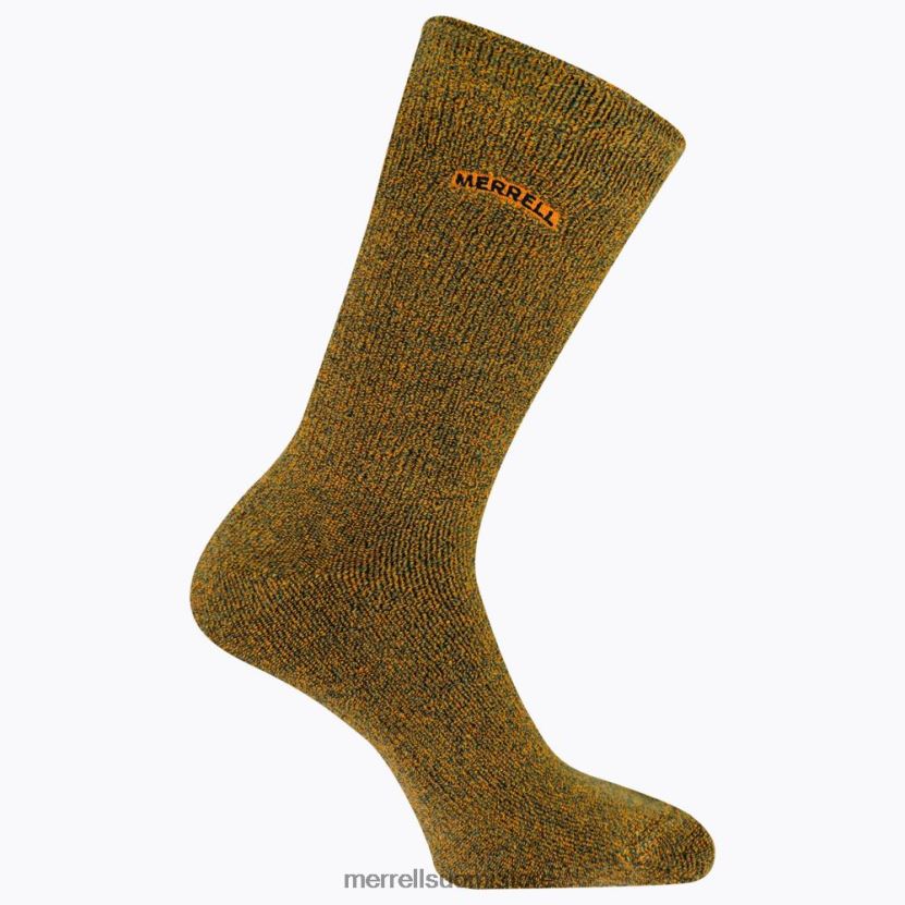 urheilun jälkeen pehmustettu miehistön sukka (jsf26893-800) Merrell sukupuolineutraali 2RR88X215 oranssi Lisätarvikkeet